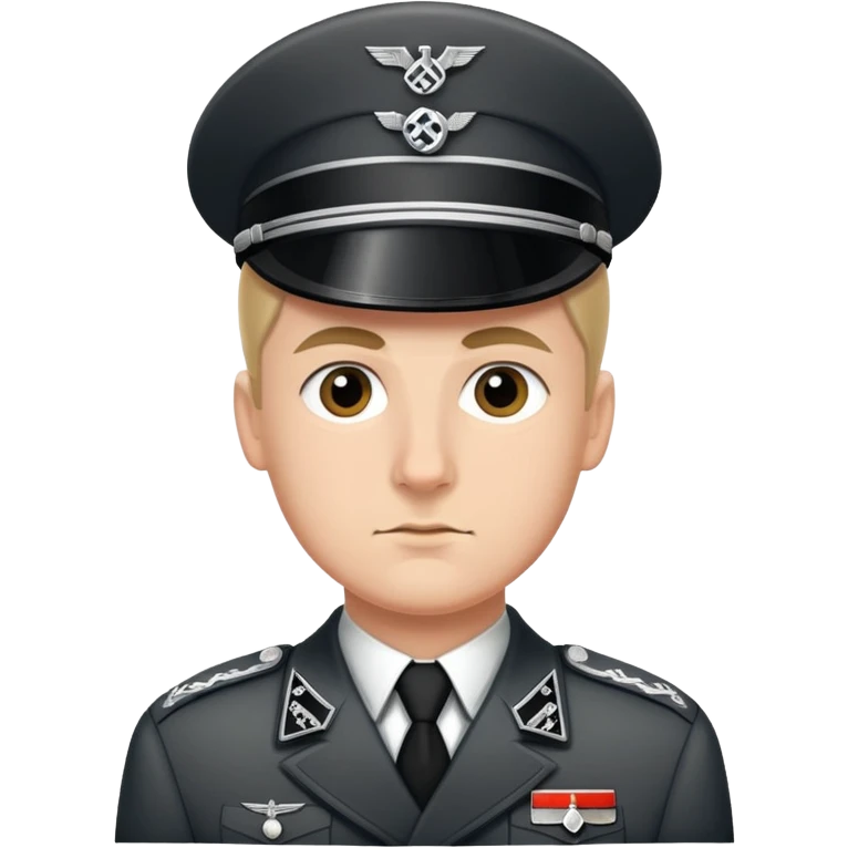 Make a nazi German officer from WW2  emoji