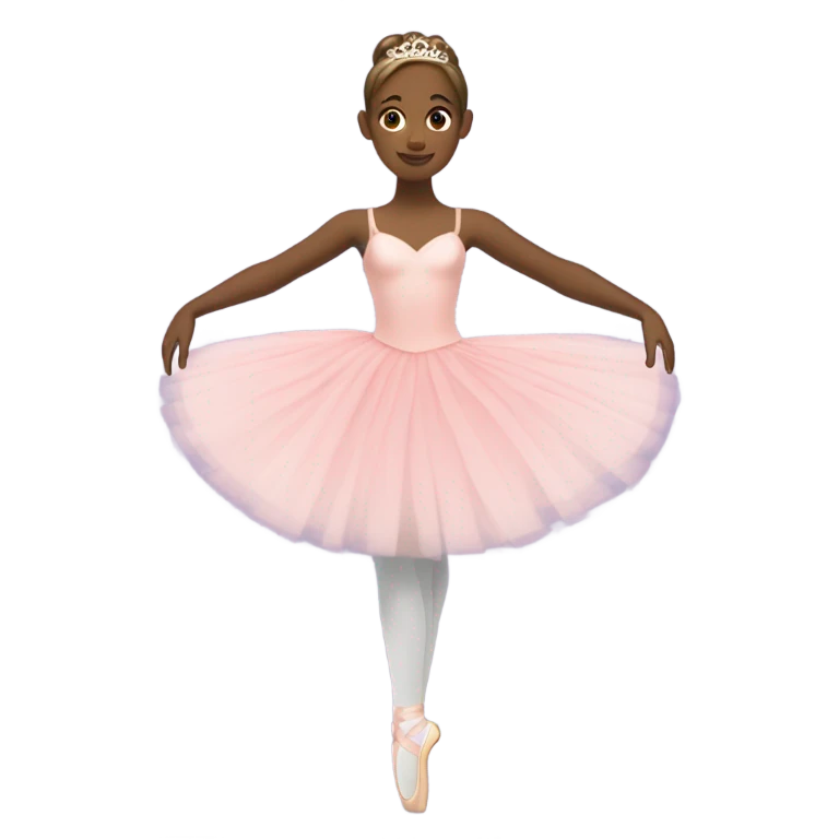 Ballerina auf Pferd  emoji