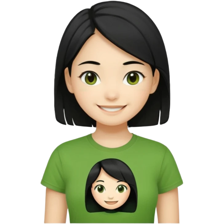 Matcha girl emoji