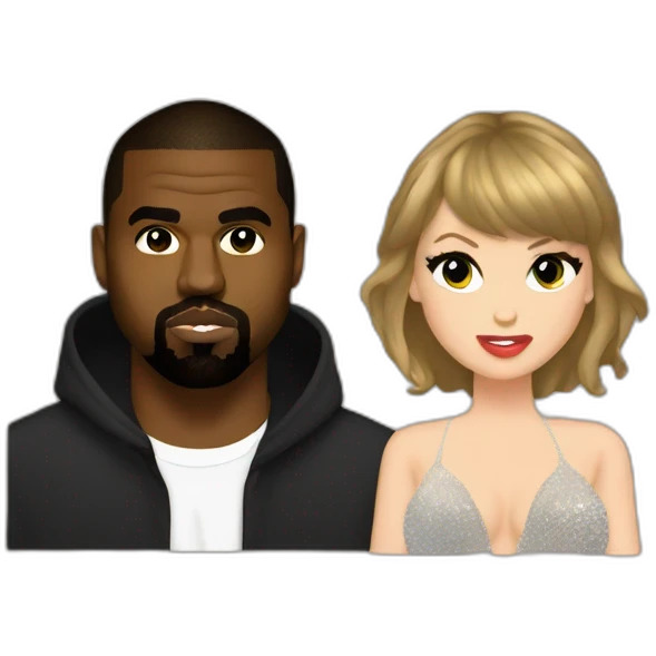 kanye grammys taylor swift emoji