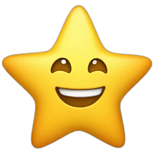 happy star emoji
