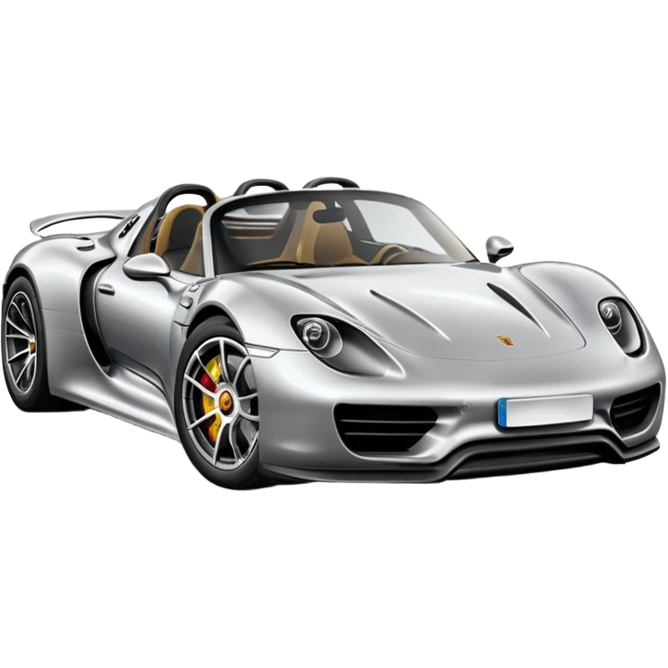 porshe 918 spyder emoji