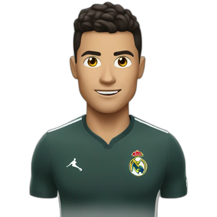 He looks like Cristiano Ronaldo emoji