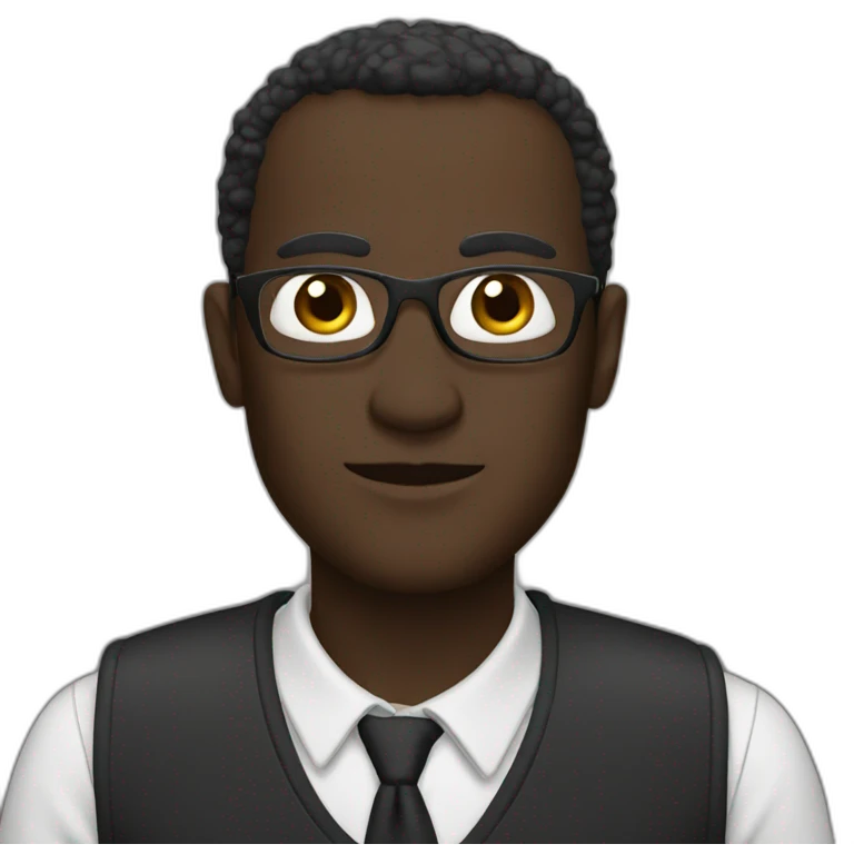 Black touran emoji