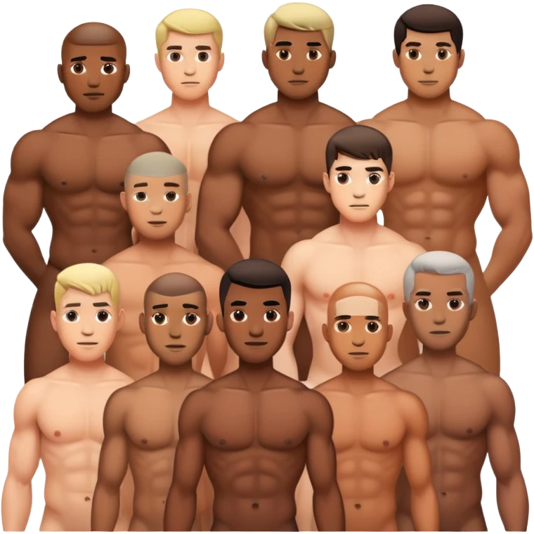 naked men emoji