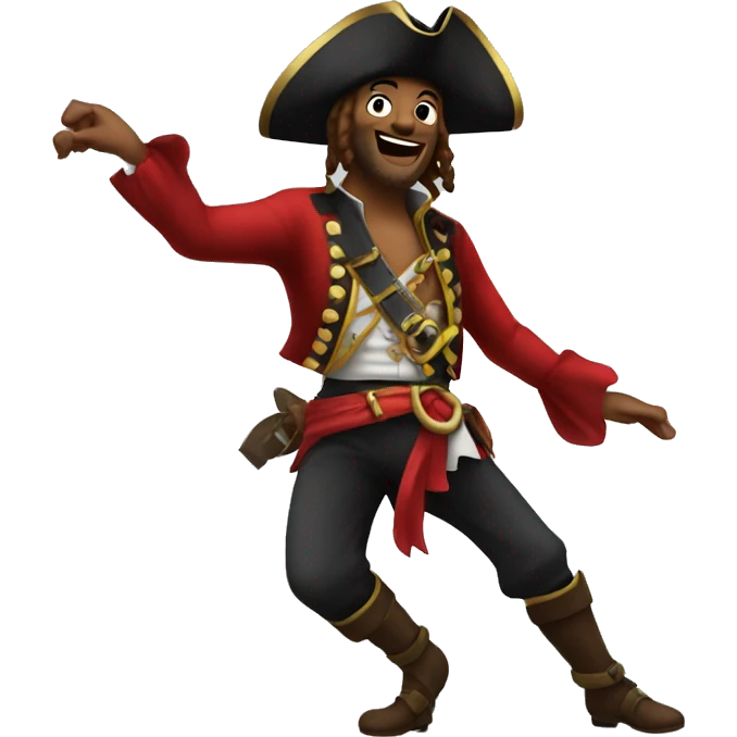 dancing pirate emoji