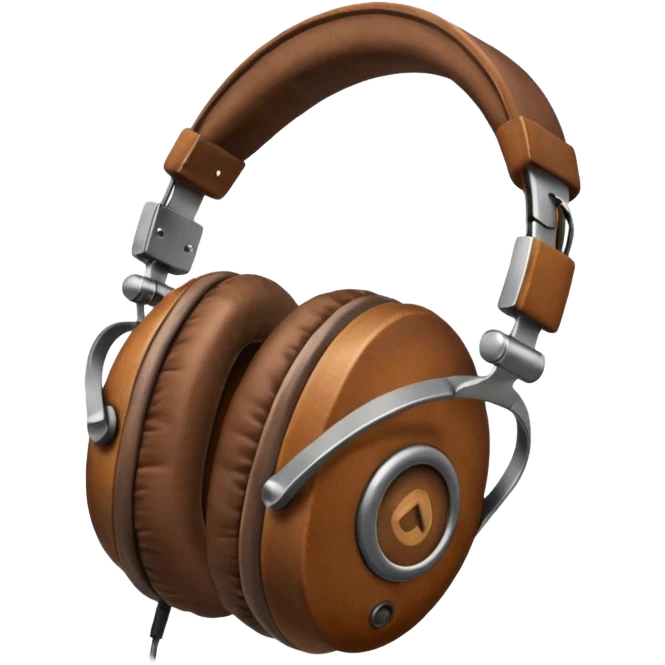 vintage headphone emoji