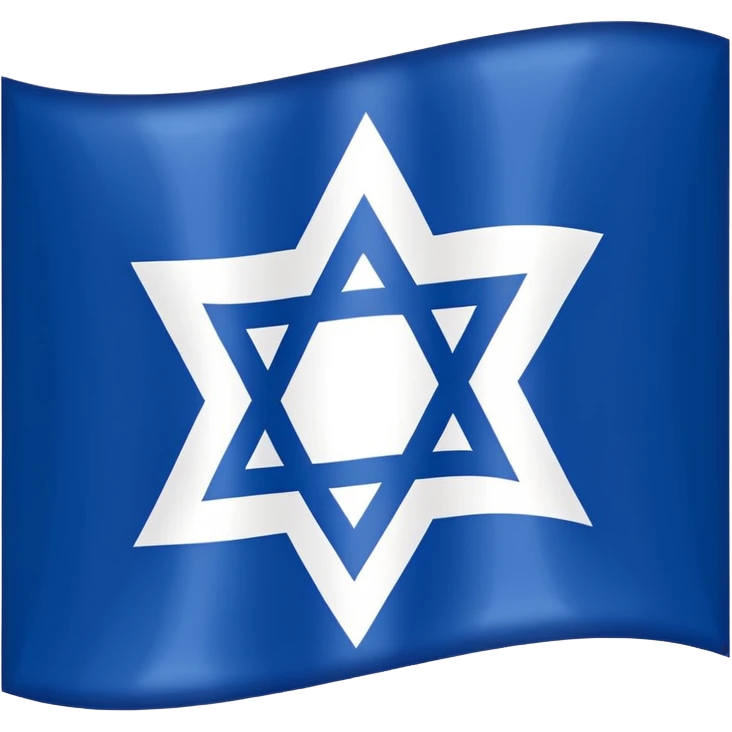 israel flag flat emoji