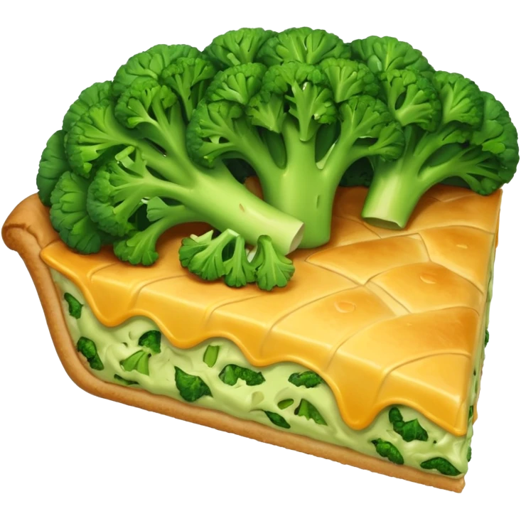 Broccoli pie emoji