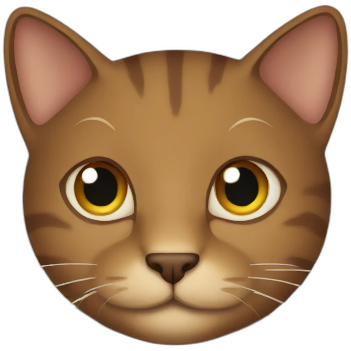 brown cat emoji