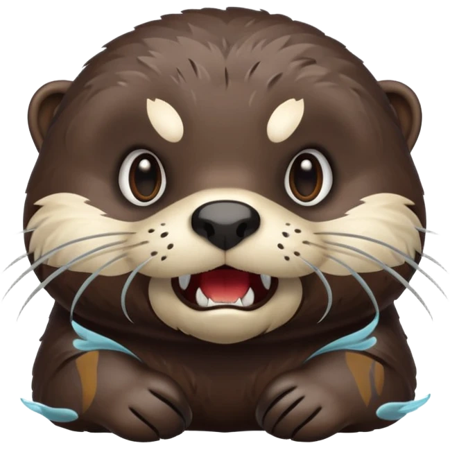 angry sea otter emoji