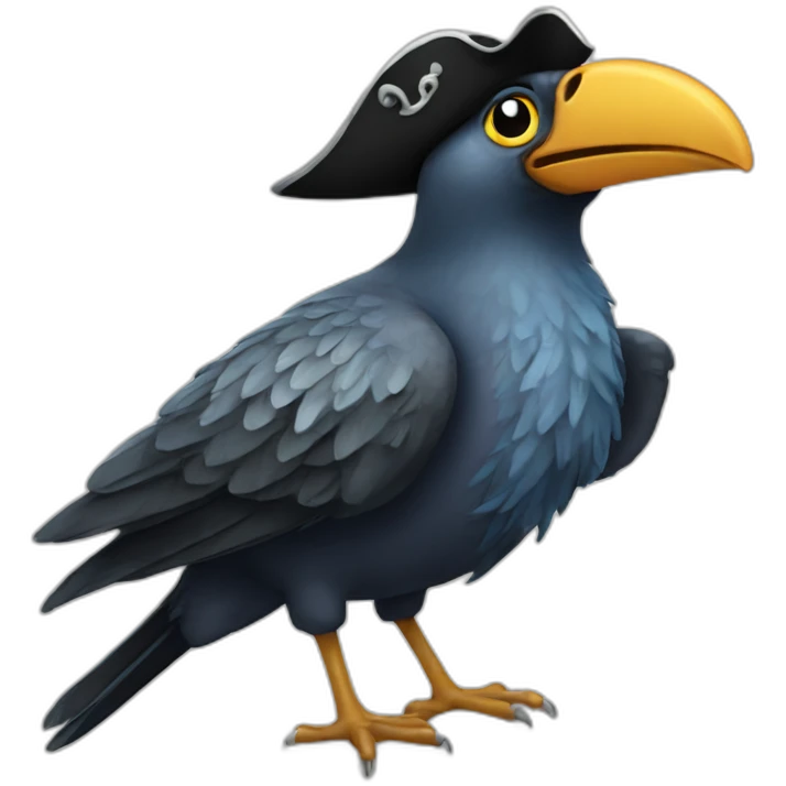 pirate bird emoji