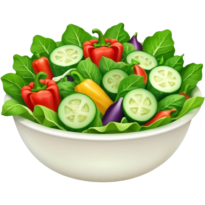 vegetarian green salad emoji