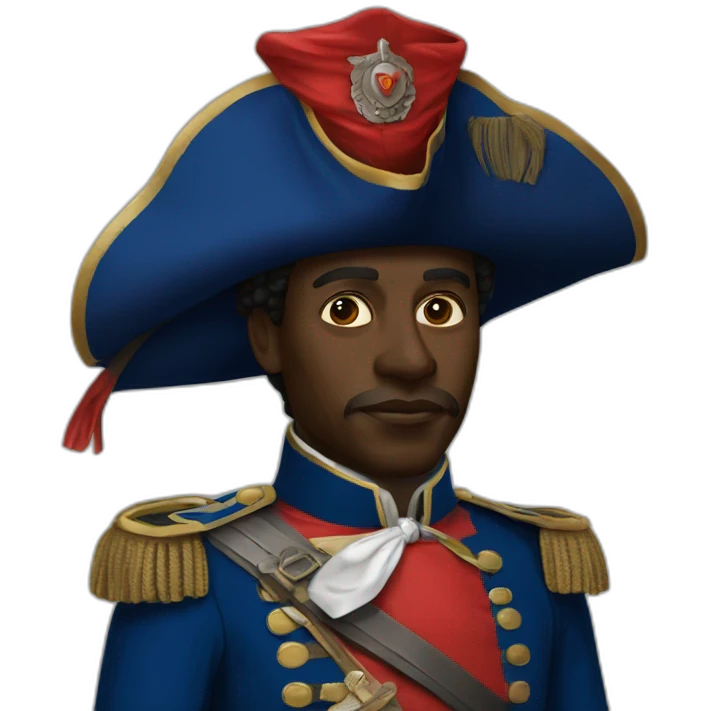 Dessalines + HAITI emoji