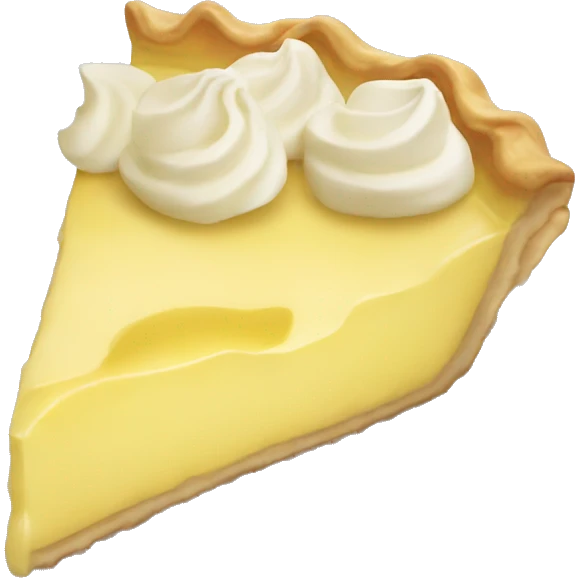 Lemon pie emoji