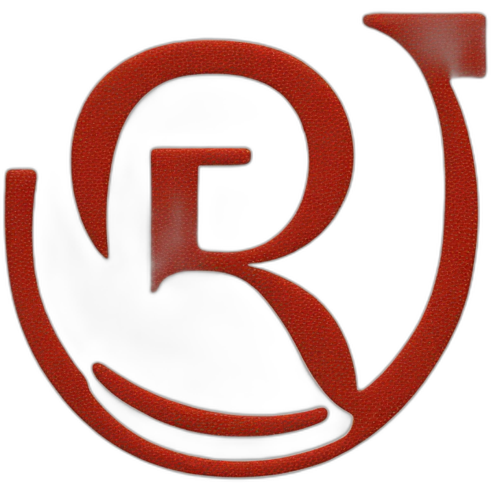 White capital letter R in the red square  emoji