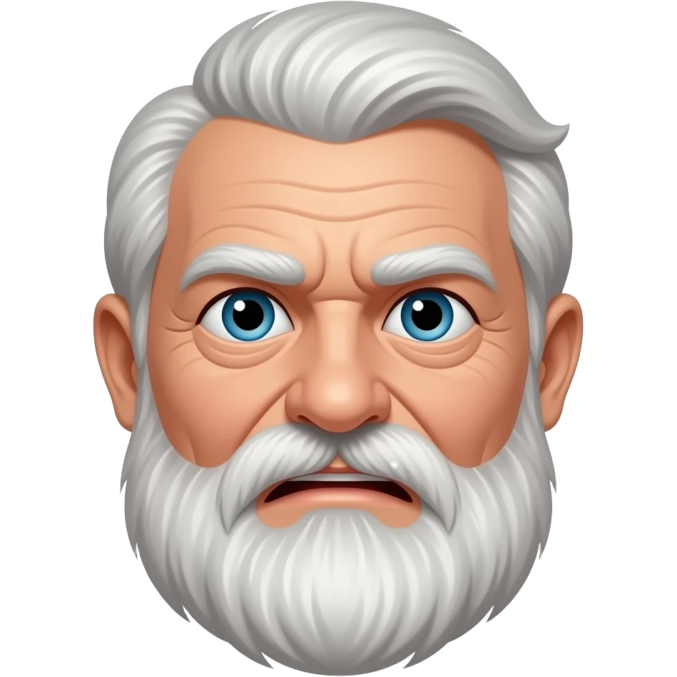 I want a stupid looking elder person emoji