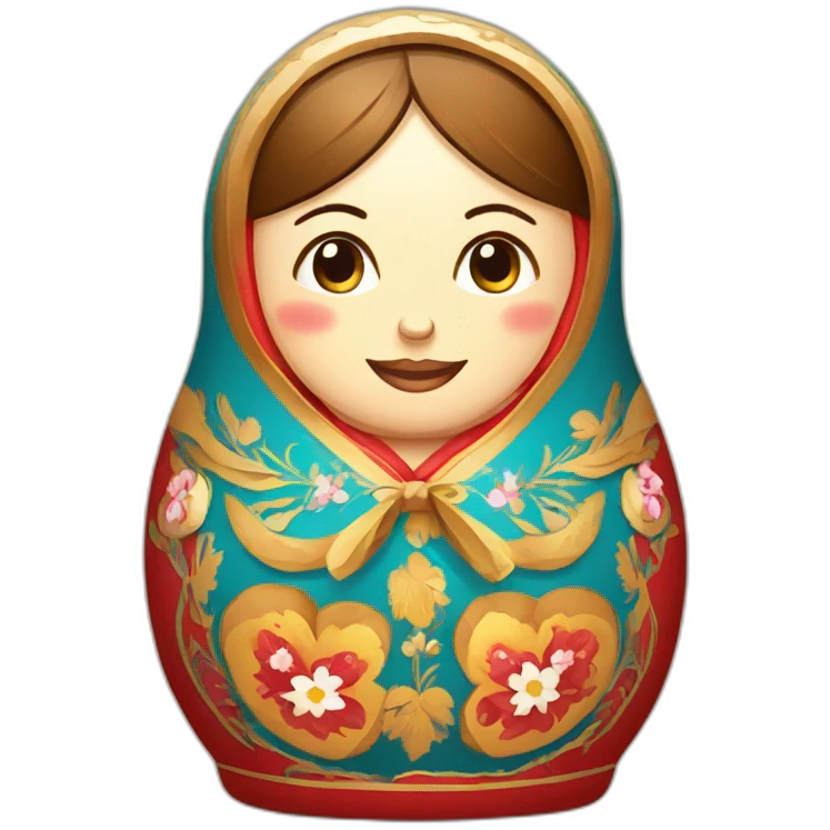 russia matryoshka national style emoji