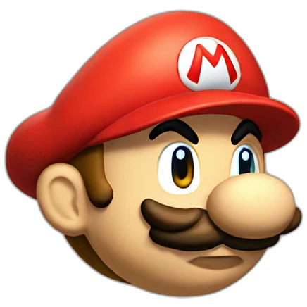 stoned mario emoji