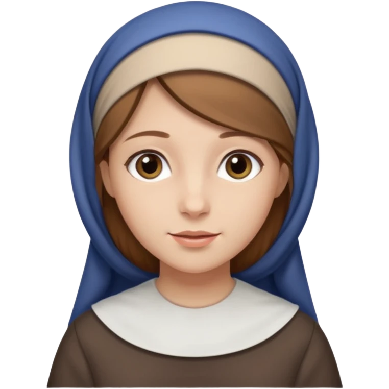 young modest jewish girl head covering emoji