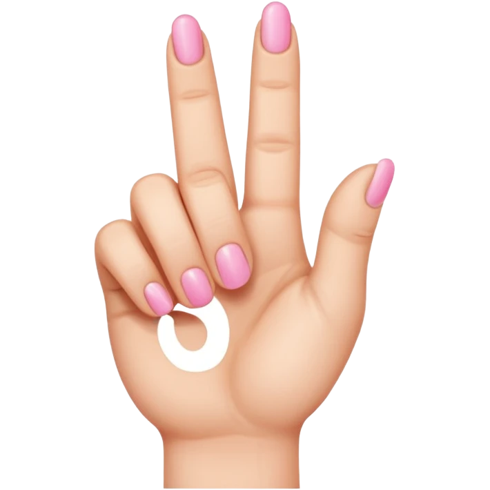 Stick the pinky finger up emoji