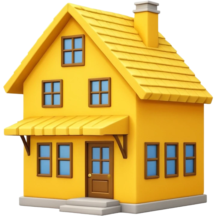 Construction Foam for a house Smiley  emoji