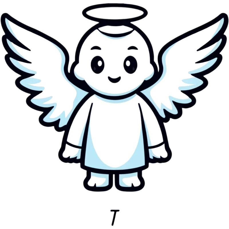 Angelic font  emoji