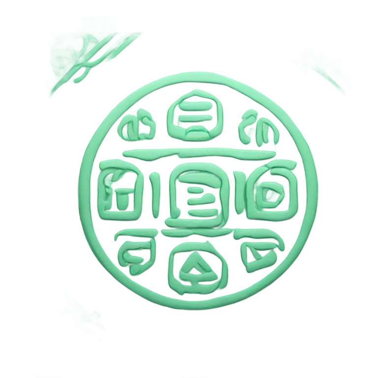 Mint green book of dead emoji