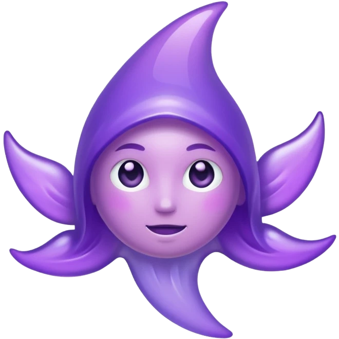 Un esprits violet  emoji