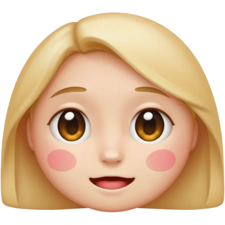 Make me a shy emoji face emoji