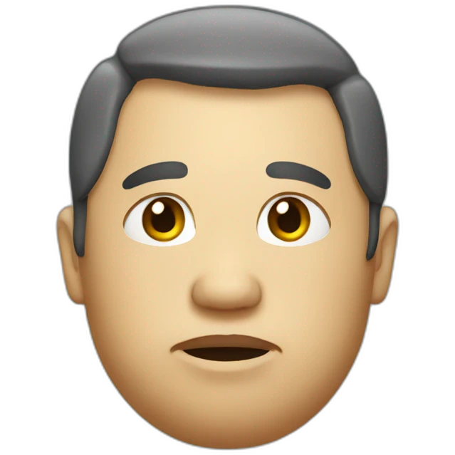 Bloated head emoji