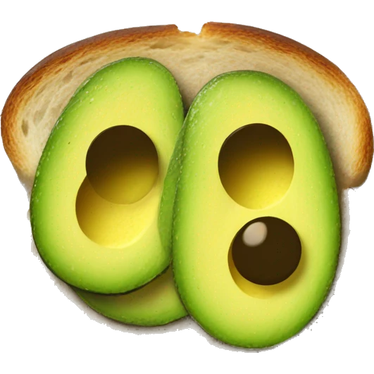 Avocado toast emoji