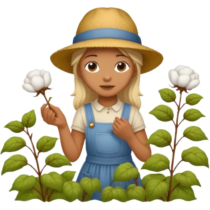 Cotton picker emoji