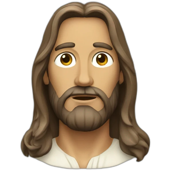 Jesus head of design emoji