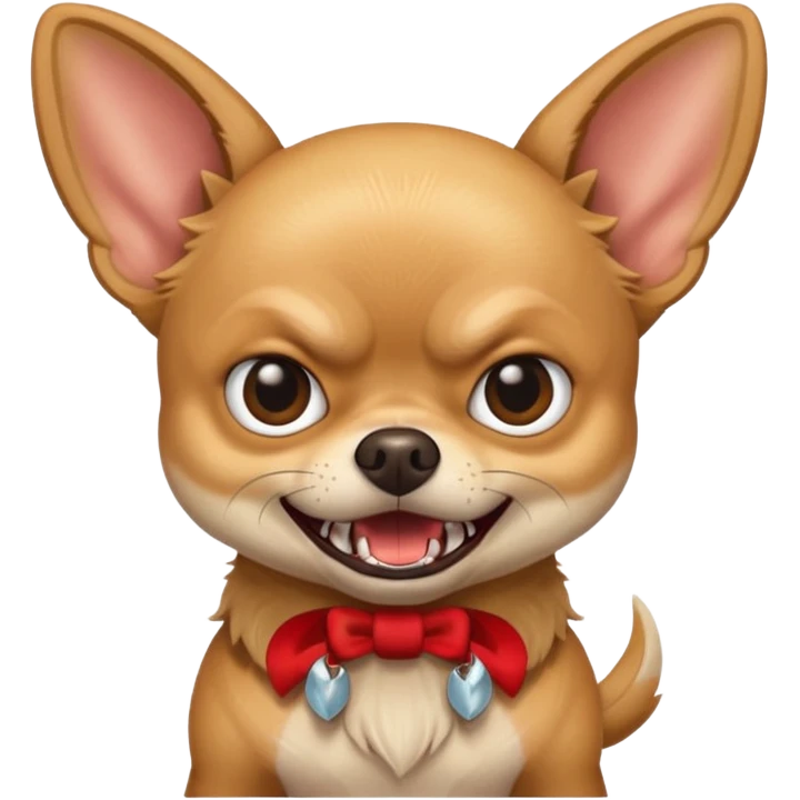 Create an angry chihuahua emoji