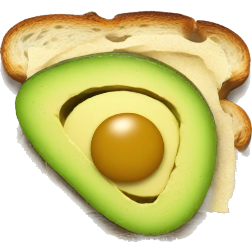 Avocado toast emoji