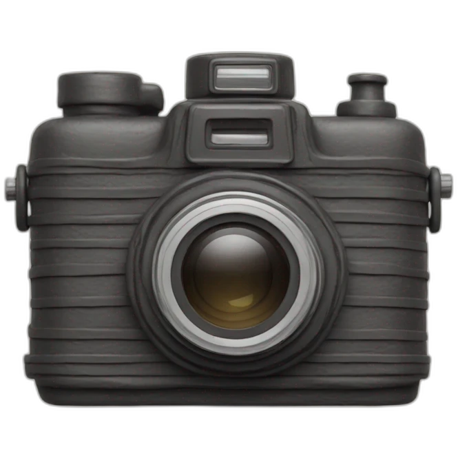 Plasticine Old Film Camera emoji