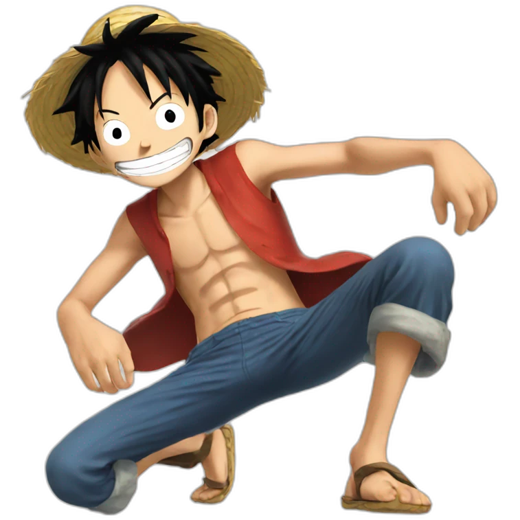 Luffy emoji