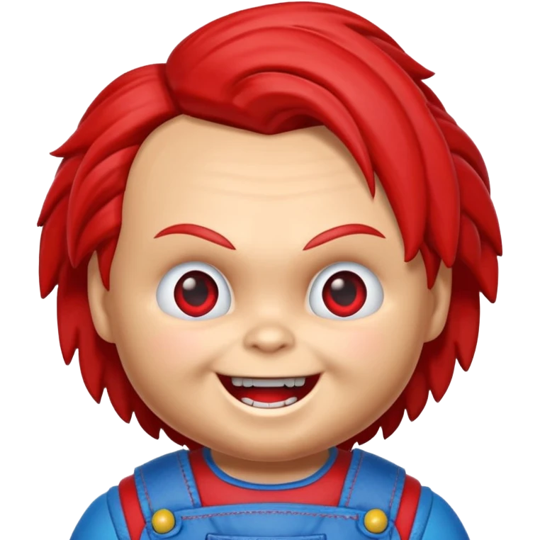 Un emojin de chuky emoji