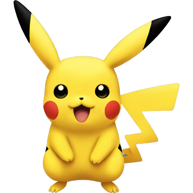 pikachu minimal icon emoji