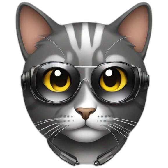 Dj cat emoji