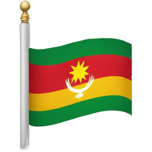 kurdistan flag emoji