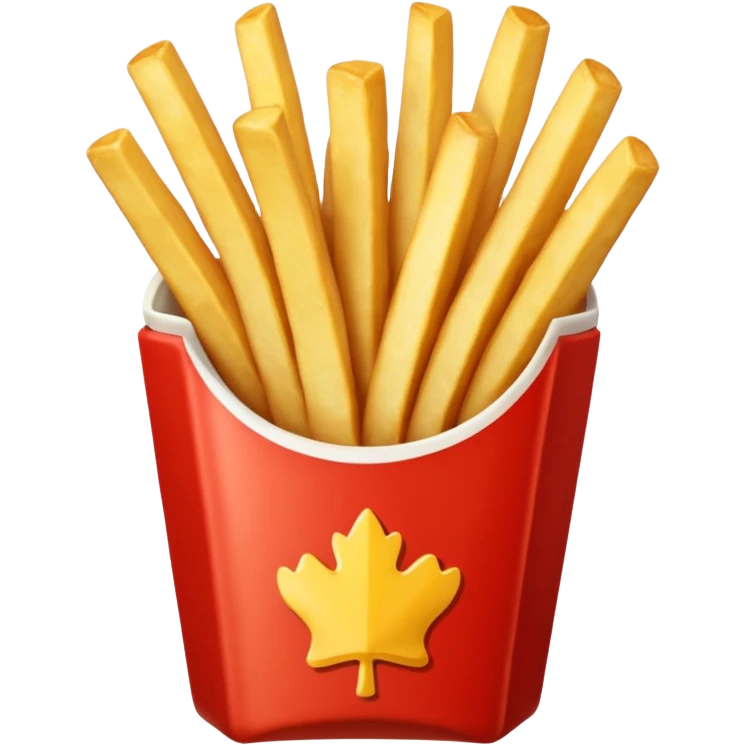 Porzione di patatine piccola emoji