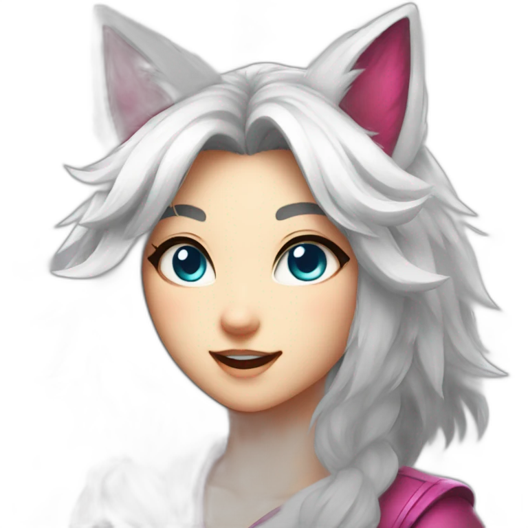 Ahri from League of legends  emoji