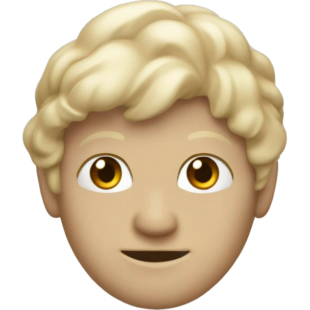 Schleife in beige  emoji