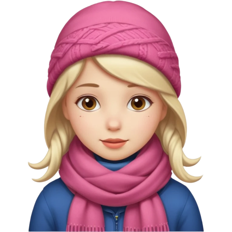winter girl emoji