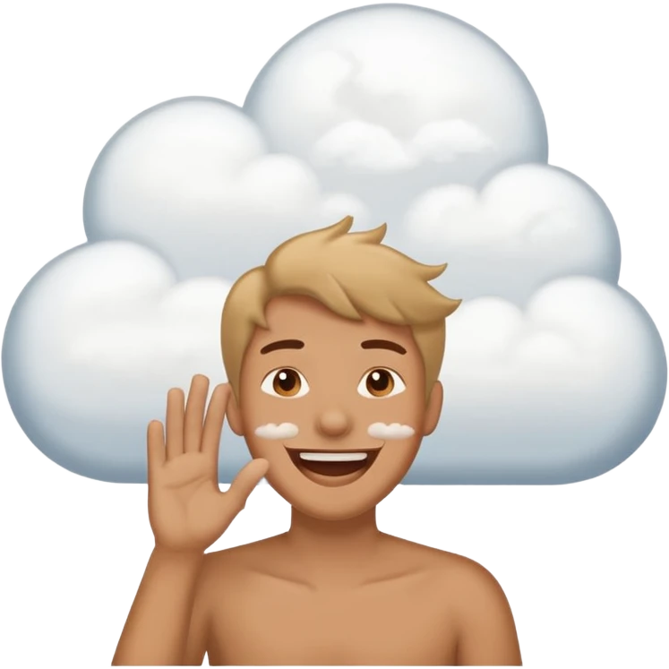 خر داره می‌خنده میگه عررر خفه شو  توی یه ابر جلوی دهنش emoji