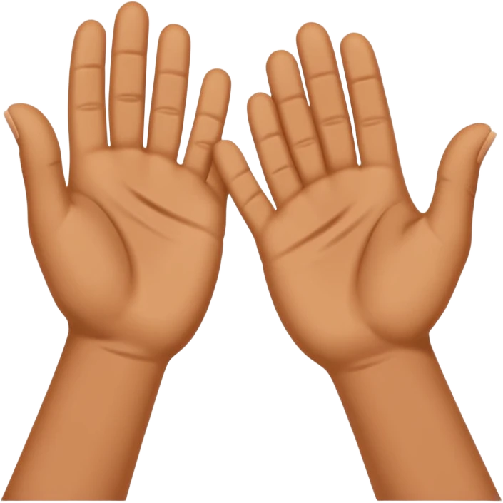 with hands applause please emoji