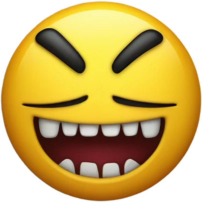 sinister yellow emoji emoji