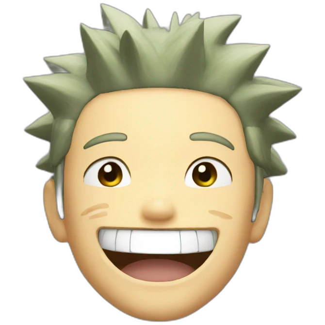 Naruto laughs emoji